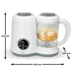 Alecto Mixer & Blender-BFP-66 Küchenmaschine - Weiss