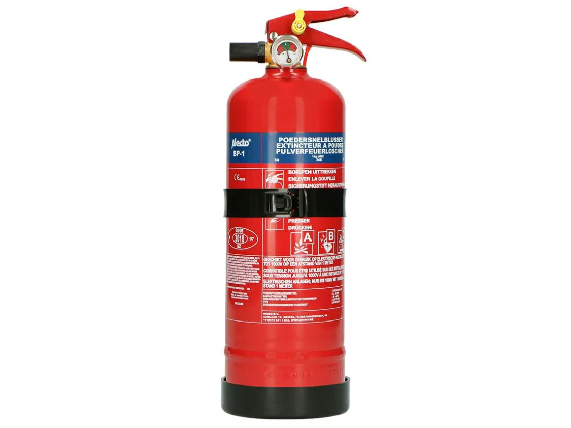 Alecto Feuerlöscher^BP1 Pulverlöscher - 1 kg