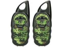 Alecto Walkie-Talkie Sets^FR05CAMO Set mit 2 Walkie Talkies