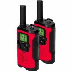 Alecto Walkie-Talkie Sets^FR115RD Set mit 2 Walkie Talkies