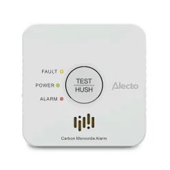 Alecto SDX04 Smoke & Kohlenmonoxid-Alarm - Weiss< Rauchmelder