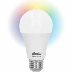 Alecto Innenraumbeleuchtung|Innenraumbeleuchtung-SMART-BULB10 Smarte WLAN LED-Lampe