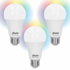 Alecto Innenraumbeleuchtung|Innenraumbeleuchtung^SMART-BULB10 TRIPLE Smarte WLAN-Lampe