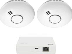 Alecto Rauchmelder-SMART-SMOKE10 Set mit 2 Rauchmeldern