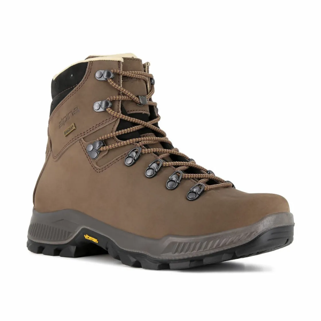 Alpina Wanderschuhe-Hiking Tibet Herren Wanderschuhe - Brown