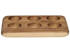 Alpina Küchenutensilien-Holz-Eiablage