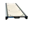 Markenlos Aluminium Schiebegestell Camper 120x30 cm mit 9 mm Multiplex< Heckauszüge