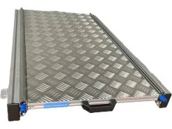Markenlos Aluminium Wohnmobil Schiebrahmen mit Deckplatte - 90x40 cm< Heckauszüge