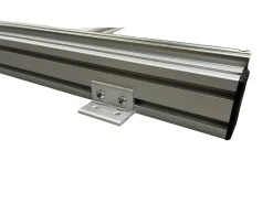 Markenlos Aluminium 90x40 cm Schiebegestell mit 2 Körben und Deckel< Heckauszüge