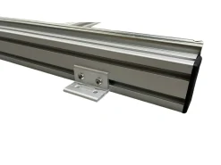 Markenlos Heckauszüge^Aluminium 120x30 cm Schiebegestell mit 3 Körben und Deckel