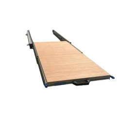 Markenlos Aluminium 90x40 cm Wohnmobil Schiebeframe mit Bodenplatte< Heckauszüge