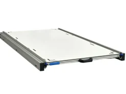 Markenlos Aluminium 120x60cm Heckauszug mit 9mm Global-Volkern-Deckplatte< Heckauszüge