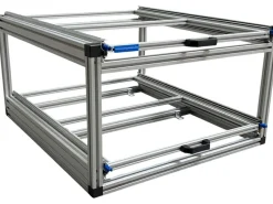 Markenlos Aluminium-Doppel-Heckauszug - 80×60 cm< Heckauszüge