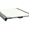 Markenlos Aluminium-Heckauszug mit Global-Volkern-Topplatte - 80 × 60 cm< Heckauszüge