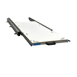 Markenlos Aluminium-Heckauszug mit Global-Volkern-Topplatte - 80 × 60 cm< Heckauszüge