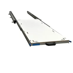 Markenlos Aluminium-Heckauszug mit Global-Volkern-Topplatte - 80 × 60 cm< Heckauszüge