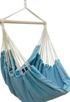 Amanka 190 x 140 cm XXL Hängestuhl - Blue< Hängematten