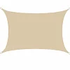 Amanka 4 x 6 HDPE Sonnensegel - Beige< Sonnensegel|Sonnensegel