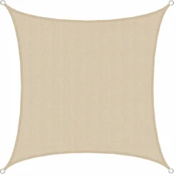 Amanka Sonnensegel|Sonnensegel^3 x 3 HDPE Sonnensegel - Beige