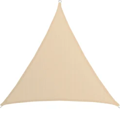 Amanka 5 x 5 x 5 HDPE Sonnensegel - Beige< Sonnensegel|Sonnensegel