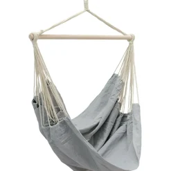 Amanka Hängematten^185 x 130 XXL Hängestuhl - Light Grey