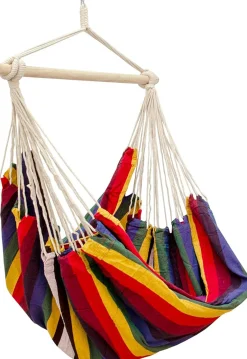 Amanka 185 x 130 XXL Hängestuhl - Rainbow< Hängematten