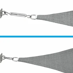 Amanka 3x5 Beiges atmungsaktives UV Sonnensegel< Sonnensegel|Sonnensegel