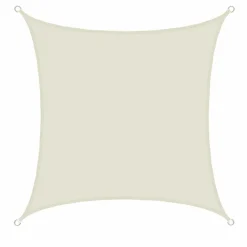 Amanka 3x3 beiges wasserabweisendes Polyester Sonnensegel< Sonnensegel|Sonnensegel
