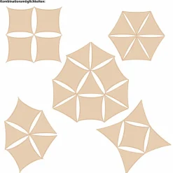 Amanka Sonnensegel|Sonnensegel^1x2m graues HDPE wasserdurchlässiges Schattennetz