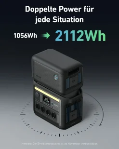 Anker SOLIX Anker BP1000 Erweiterungsakku< Powerstations