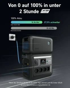 Anker SOLIX Anker BP1000 Erweiterungsakku< Powerstations