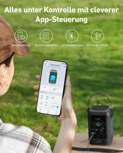 Anker SOLIX Powerstations-C300X DC Powerstation mit PS60 Solarpanel