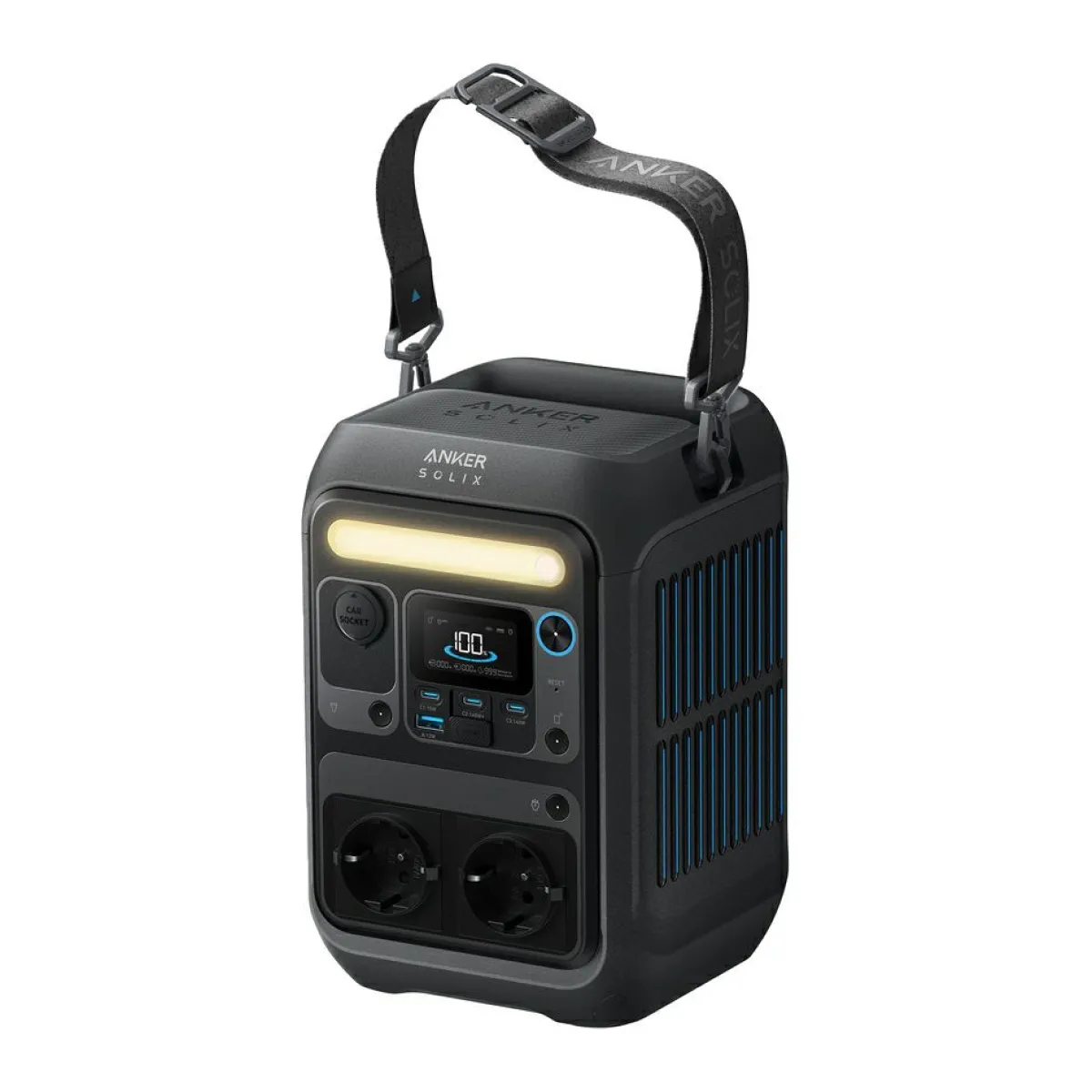 Markenlos Anker SOLIX C300X Powerstation mit PS60X Solarpanel< Powerstations