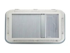 Markenlos AOYI Skylight LED 70x50 cm dachluke mit dauerbelüftung - Smoke< Dachluken