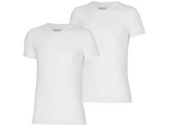 Apollo Bamboo Basic O-Neck White Herren T-shirt< Shirts