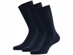 Apollo Socken^Basic Bamboo Navy 3-Pack Socken