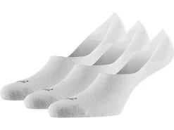 Apollo Socken^Basic Bamboo No-Show Terry White Socken