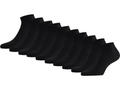 Apollo No Show Sneaker Black 10-pack Socken< Socken