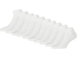 Apollo No Show Sneaker White 10-pack Socken< Socken