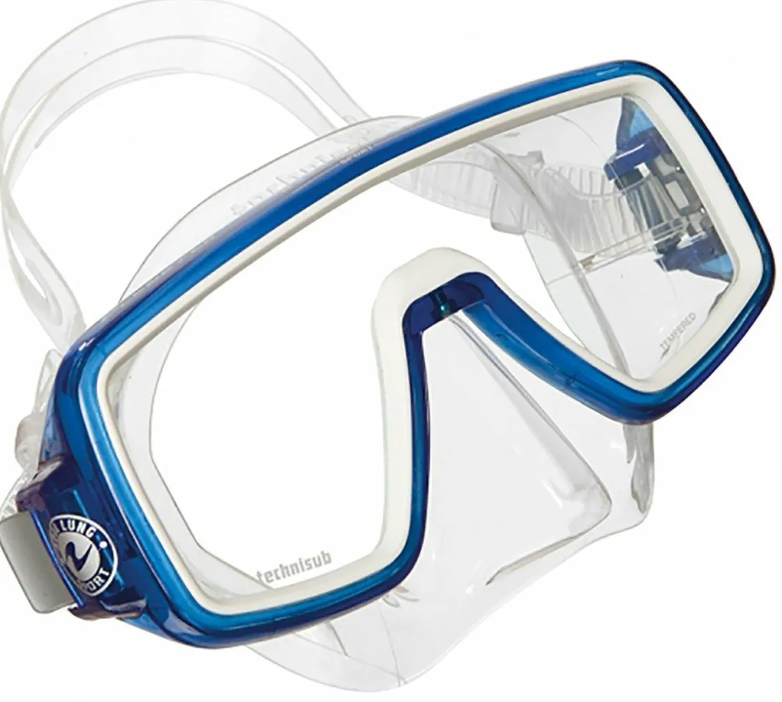 Markenlos Schnorcheln & Tauchen^Aqua Lung Sport Planet LX Schnorchelset - Blue