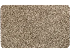 Hamat Baumwoll-Fußmatten-Aqua stop 60 x 40 cm Fußmatte - Beige