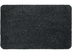 Hamat Baumwoll-Fußmatten-Aqua stop 80 x 50 cm Fußmatte - Anthracite