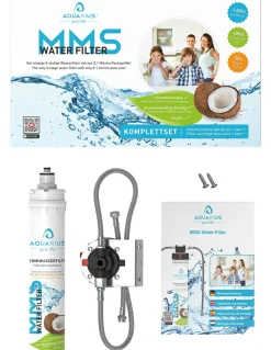 AQUARIUS pro life Wasserfilter^Komplettset MMS-Water-Filter