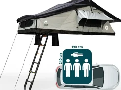 Arcta Dachzelte|3 Personen Dachzelte-Viator Family 2.0 Dachzelt