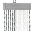 Arisol Insektenschutz-Kordelvorhang 190 x 60 cm - White/Grey