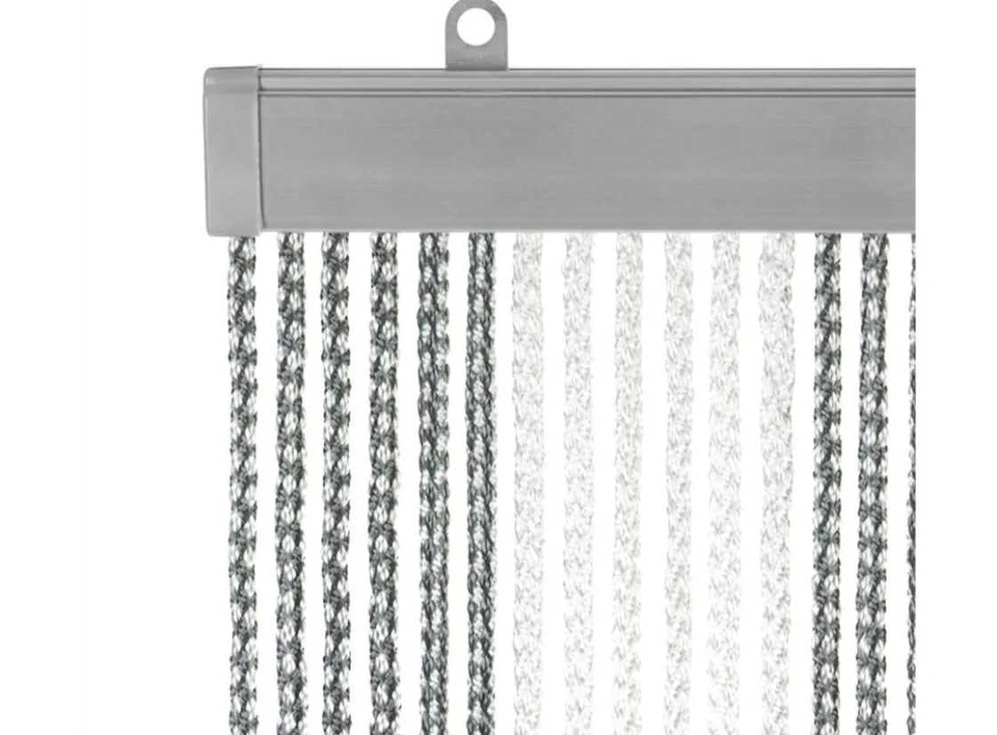 Arisol Insektenschutz-Kordelvorhang 190 x 60 cm - White/Grey