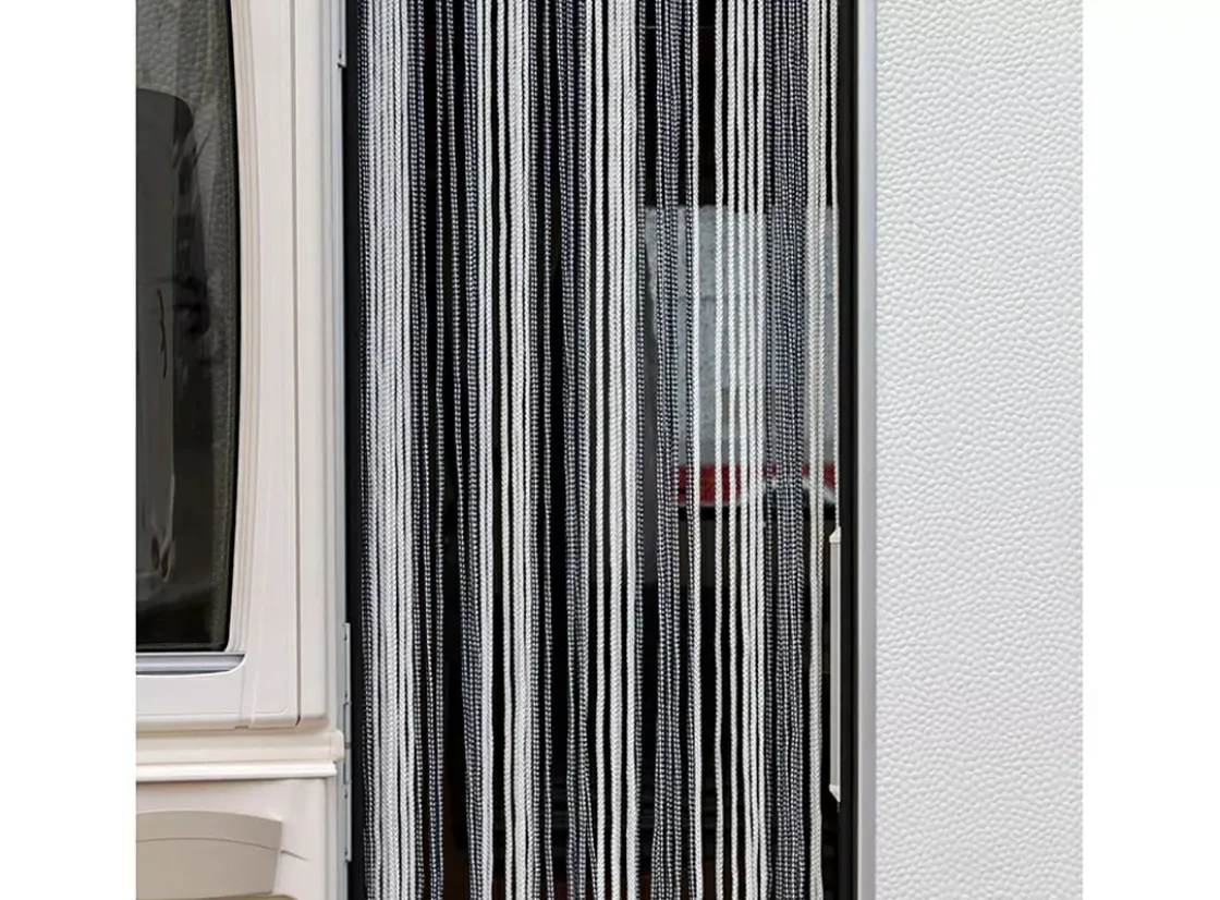 Arisol Insektenschutz-Kordelvorhang 190 x 60 cm - White/Grey