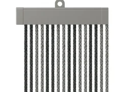 Arisol Insektenschutz^Kordelvorhang 190 x 60 - Anthracite/Grey