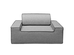 K'Foam Store Lounge Sets-ARKO Individuelles modulares Sofa - 120x80cm Grau