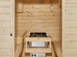 Juskys Spa-Artsauna Spitzbergen Außensauna - 6000 Watt